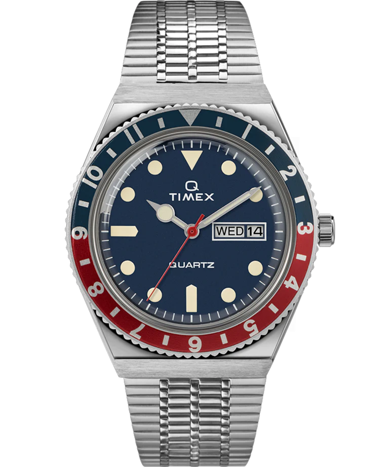 At the time of its introduction I even considered ordering this very similar Timex as a colorful beater.