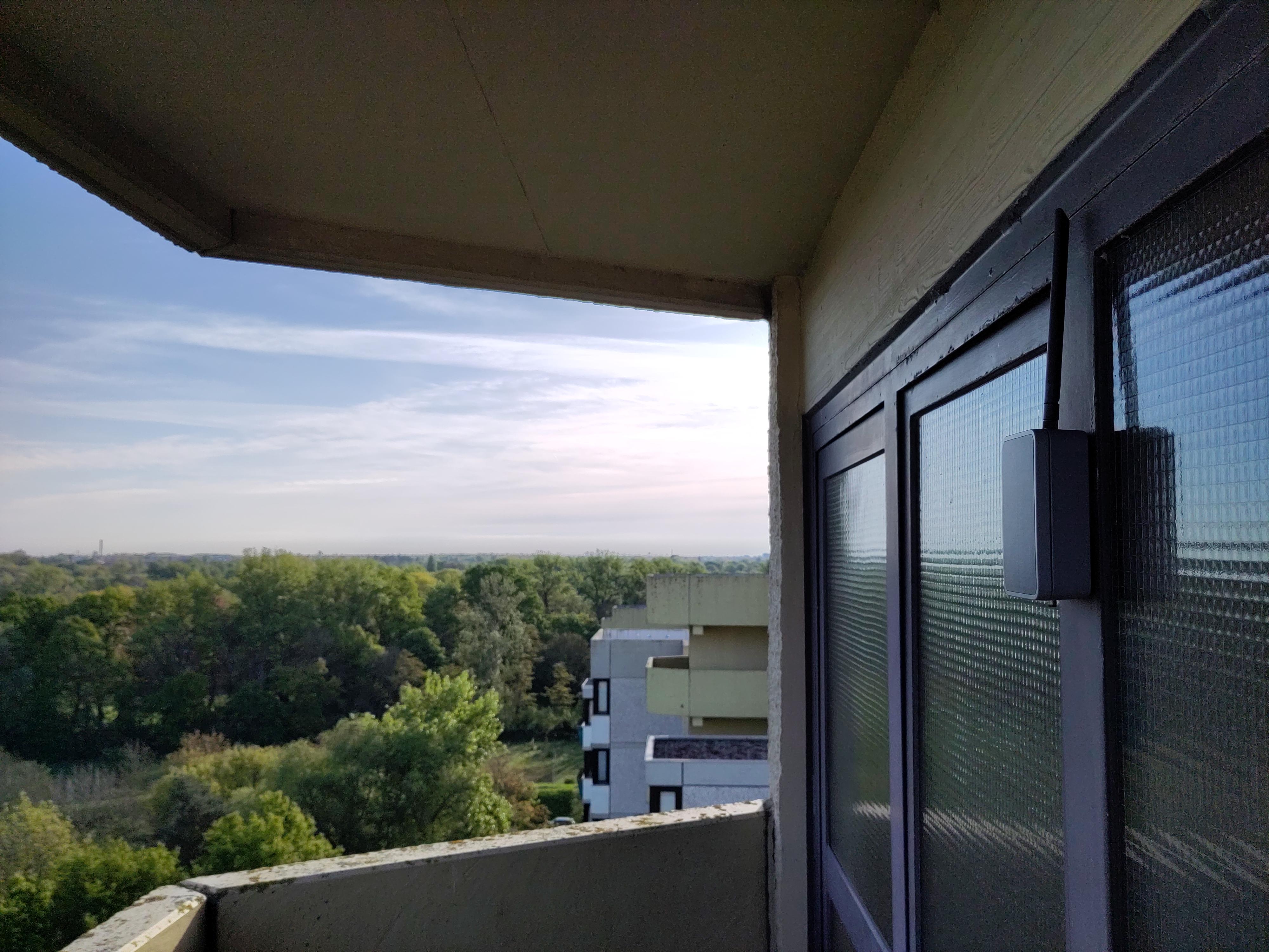 With a clear view of Hannover’s eastern horizon